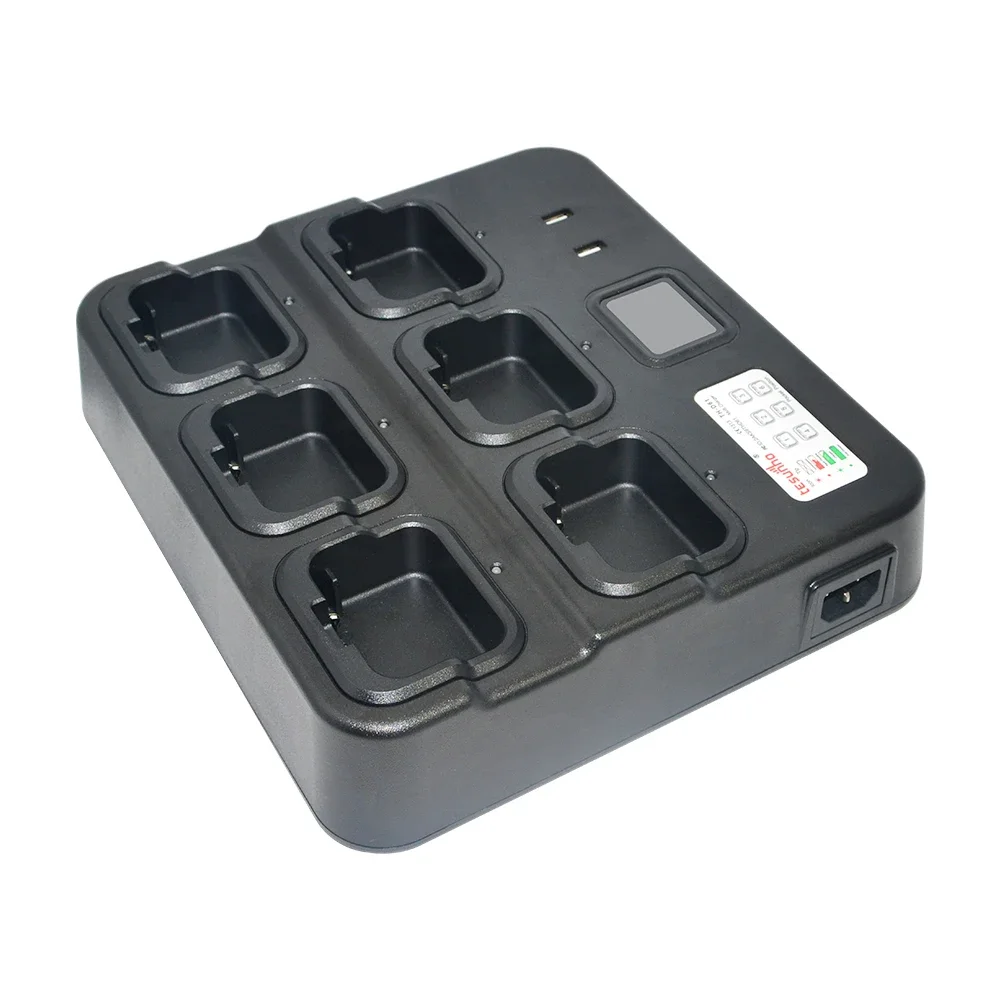 Зарядное устройство для портативной рации с несколькими портами