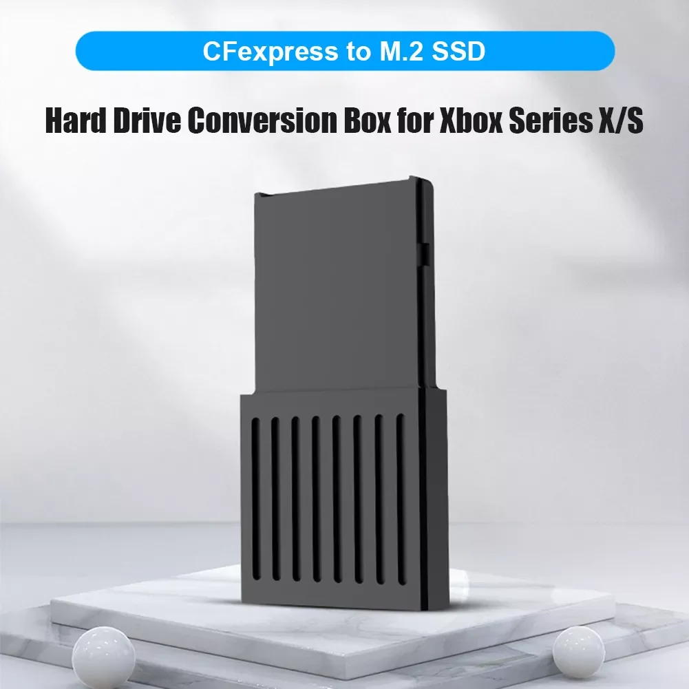 

External Console Hard Drive Conversion Box For Xbox Series X/S M.2 NVME 2230 SSD Expansion Card Box Supports PCIe 4.0 One Card