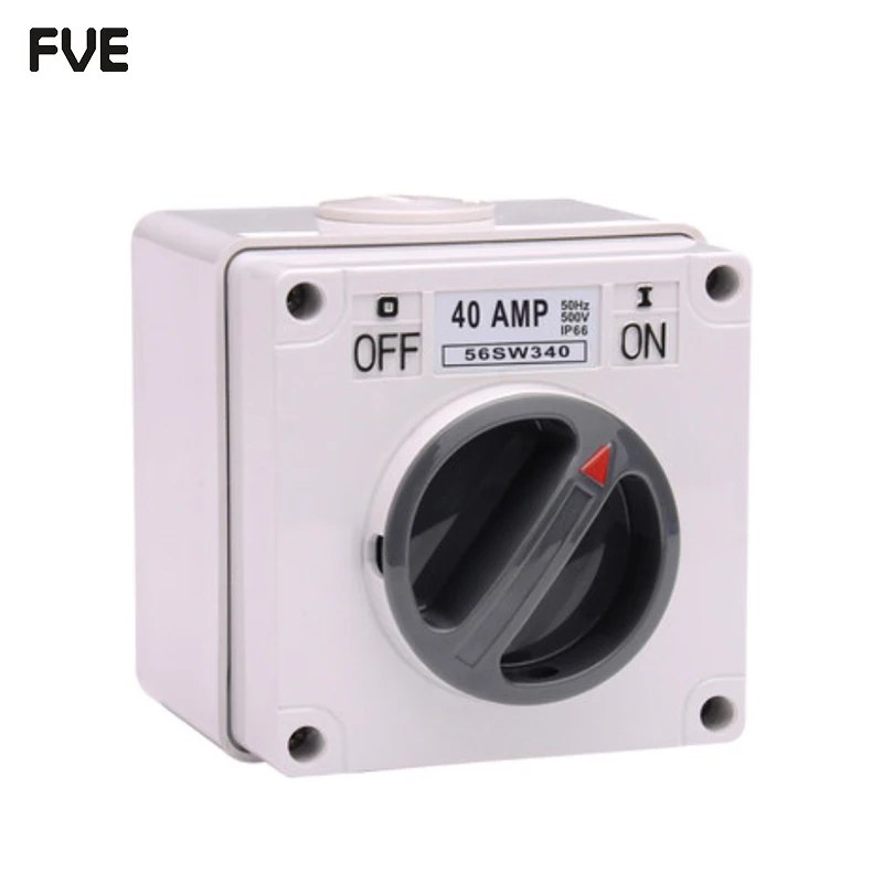 

* 40A три фазы 3 полюс защищен погода изолятор переключатель IP66 56sw340