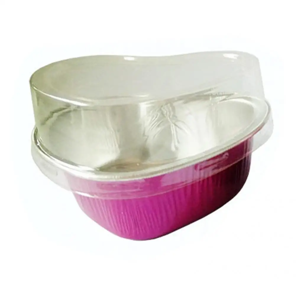 

Aluminum Foil 50Pcs/Set Unique Sturdy Oil-proof Cake Cup Disposable Cake Cup Wide Application for Bakery