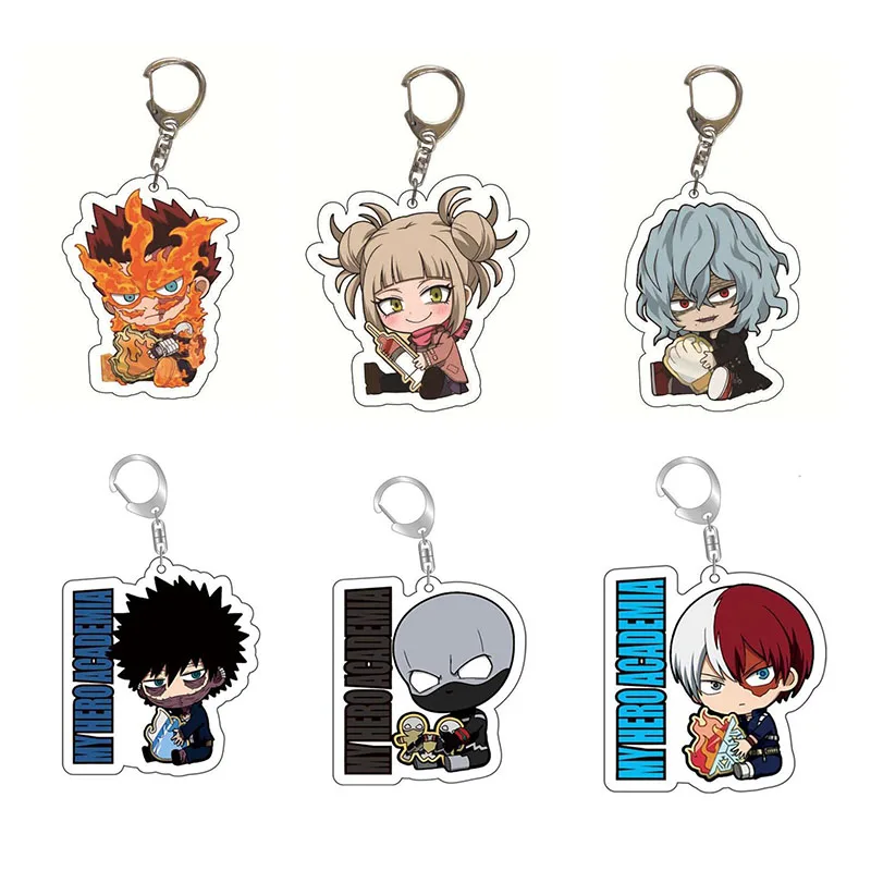Новинка брелок для ключей женщин и мужчин с героями мультфильмов двусторонний