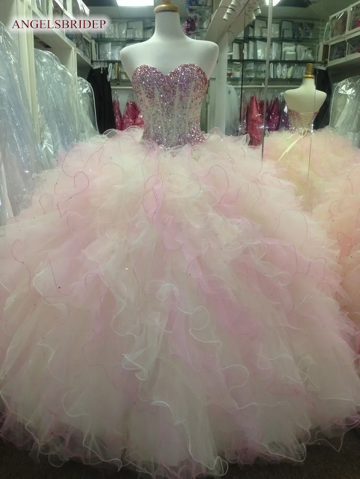 

Лидер продаж, милое бальное платье 16, платья для Quinceanera, платье для дебютанта, Сексуальное Милое вечернее платье принцессы из органзы, пышные...