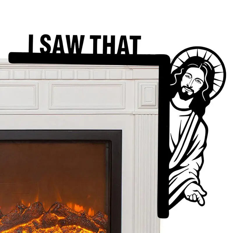 Я увидел что дверь с Иисусом задняя фоторамка я