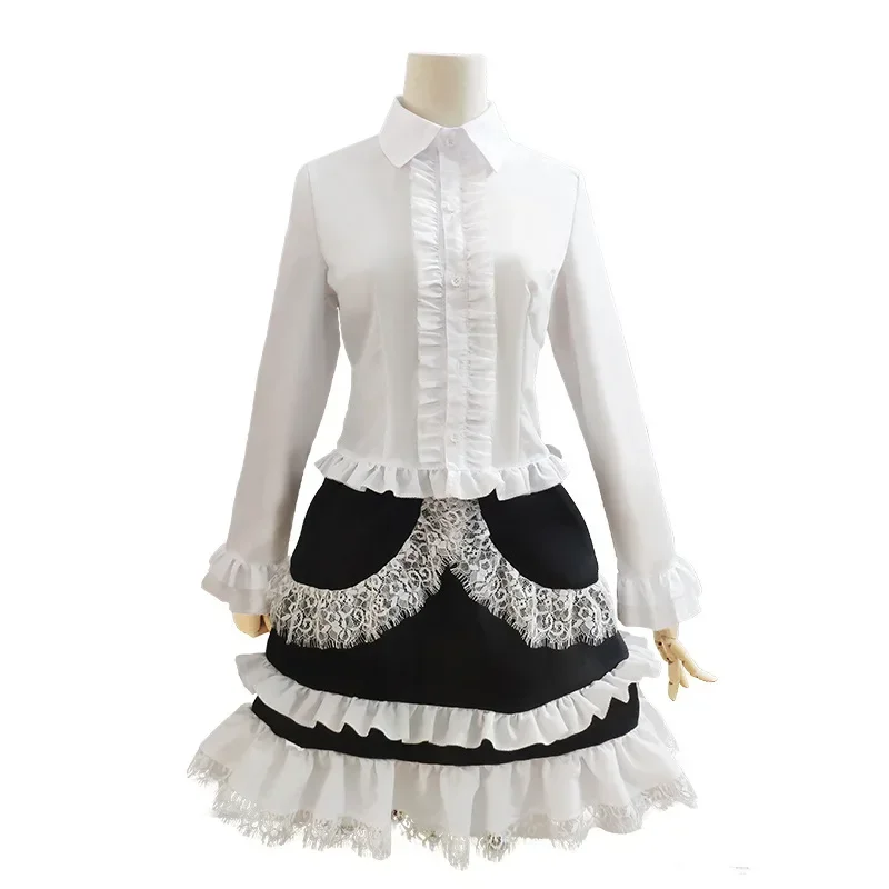 Danganronpa2 Аниме Косплей Celestia Ludenberg Женский костюм