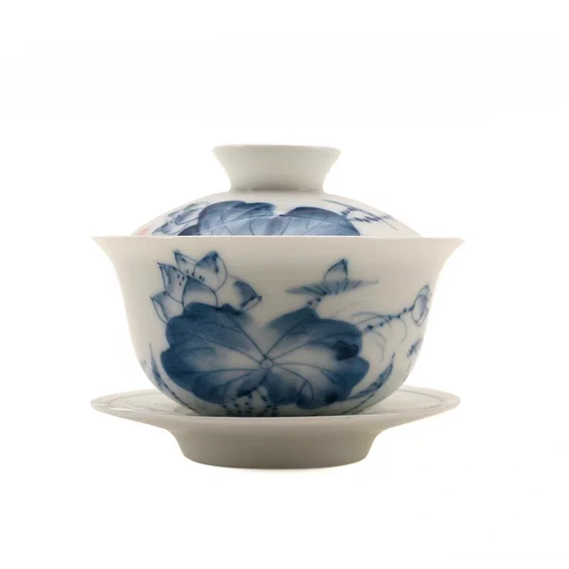 

Белый фарфоровый gaiwan PDQ 160 мл