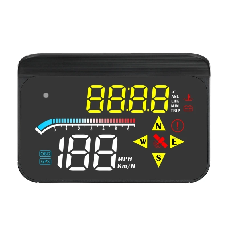 

Auto M17 HUD-Head Up Display Digital GPS-Smart Speedometer Overspeed Alarm Meter AOS