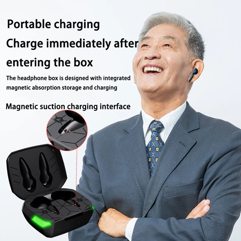 Внутриканальные перезаряжаемые слуховые аппараты HD качество звука