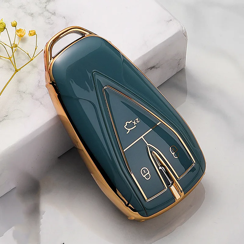 

Car Key Cover Shell For Changan CS35PLUS CS55PLUS CS75PLUS 2019 KeyProtective Case Accessories Keychain Holder Shell Car-Styling