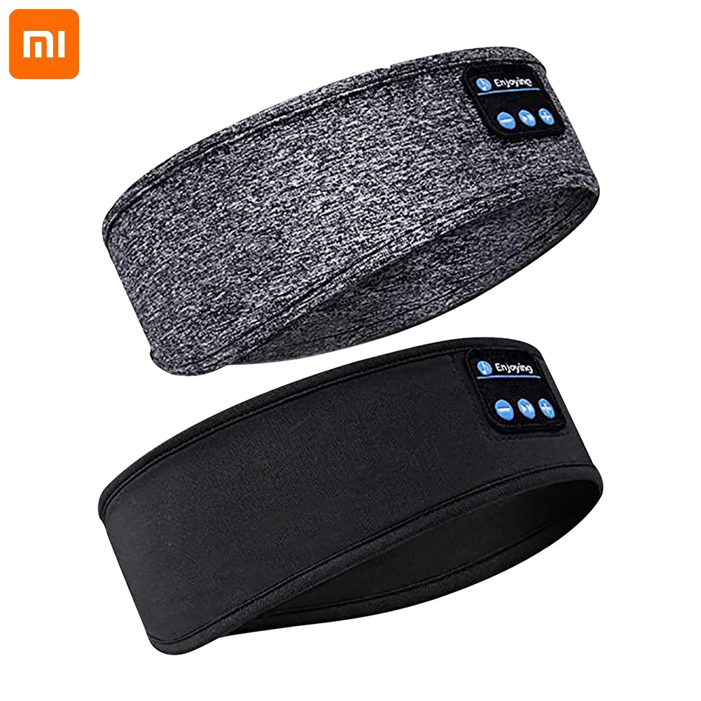

Xiaomi NEW Travel Sleep Mask Bluetooth 5.0 Earphones / Elastic Sports Gym Wireless Headband Headphones Speakers Headset