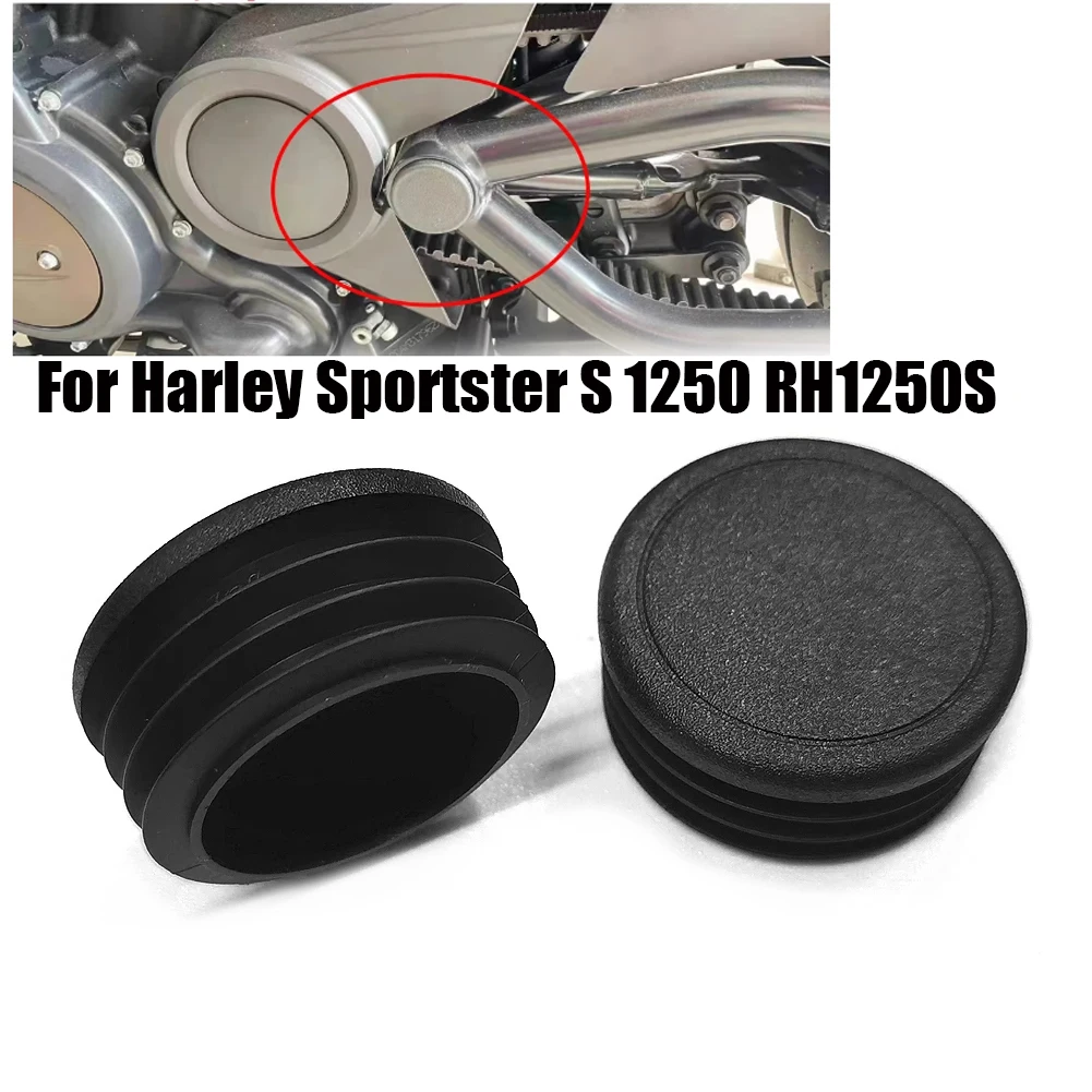 

2 шт. заглушки для отверстий в раме мотоцикла, заглушки, декоративные заглушки для рамы для Harley Sportster S 1250 RH1250S RH1250 2021 2022