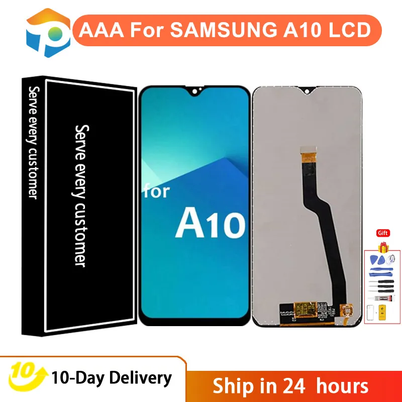 

100% Test Grade AAA LCD For Samsung Galaxy A10 A105 SM A105F LCD Display Screen Replacement Digitizer Assembly With Frame