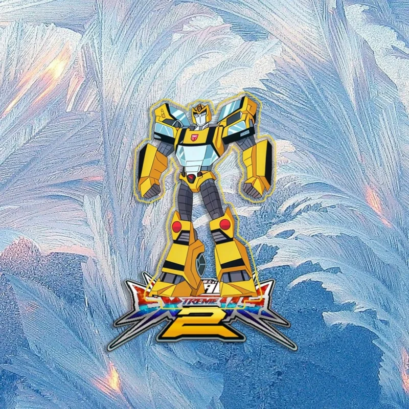 Фото Настольная акриловая подставка для фигурок Gundam, Optimus Prime, Hound, Grimlock, 15 см – декоративный элемент для самостоятельной коллекции, подарок для фанатов №5