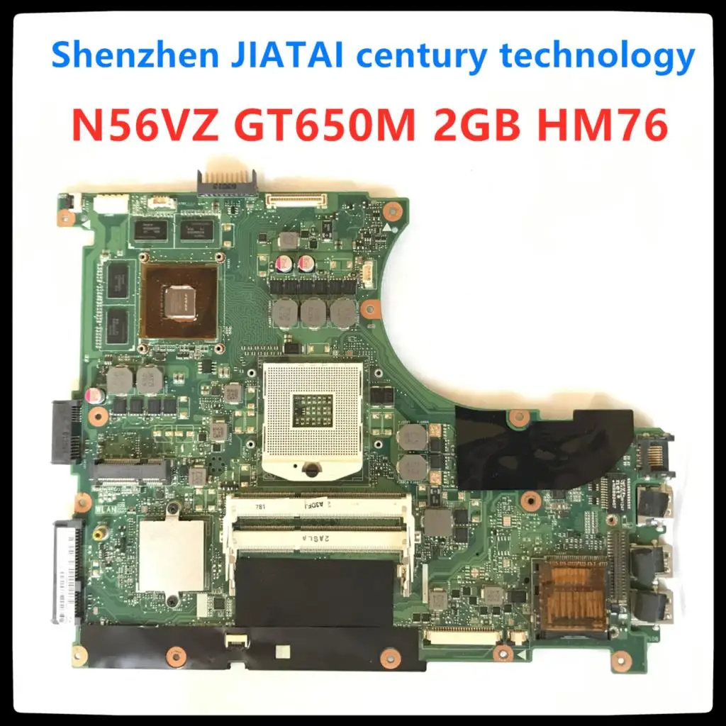 Материнская плата для ноутбука N56VZ GT650M 2 Гб HM76 REV 2.3 ASUS N56V N56VM N56VV N56VJ N56VB 100%
