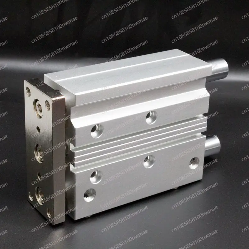 Трехосевой трехштоковый цилиндр с направляющим стержнем TCL40MM пневматический