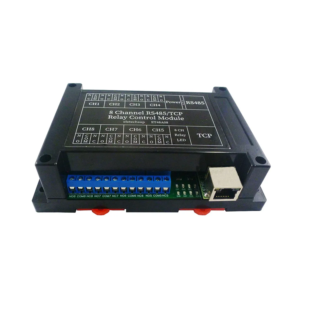 8ch сеть ethernet rs485 Многофункциональное реле Модуль modbus slave rtu tcp/ip uart коммутационная