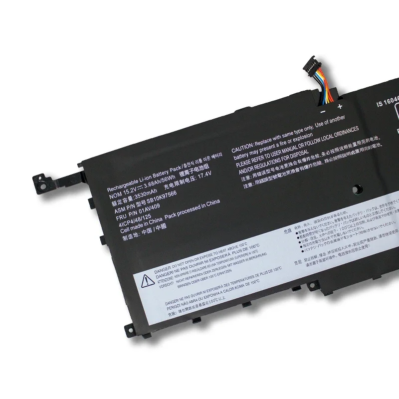 3530 мАч Высокое качество для Lenovo 2016 X1 Carbon 00HW028 01AV409/439 Аккумулятор ноутбука 56WH