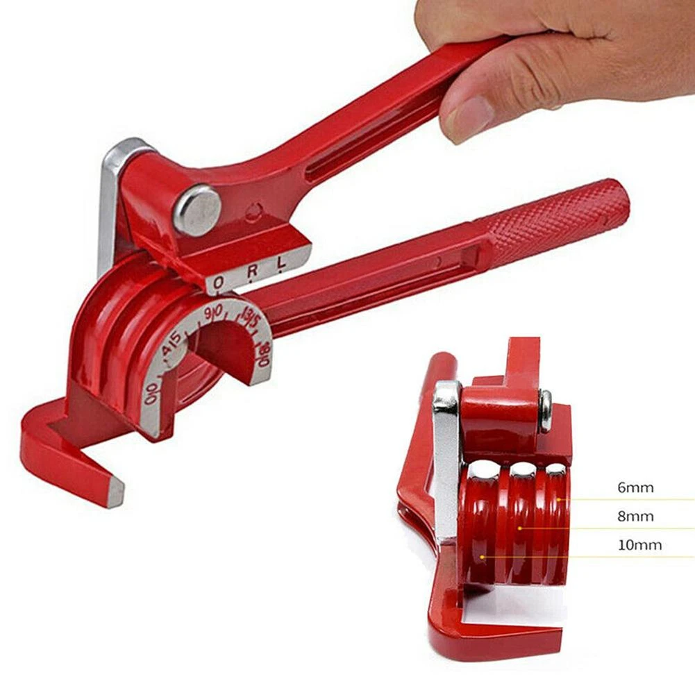

90 Degree Pipe Bender 1/4" 5/16" 3/8" 1/2" 180 Degree Ergonomic Design Metric Bending Plumbing Tools