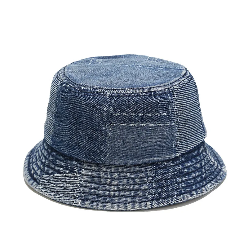 Y2K Bucket Hat for Women Men Summer Beach Travel Wide Brim Distressed Sun Cap Lightweight Packable Outdoor Free Shipping