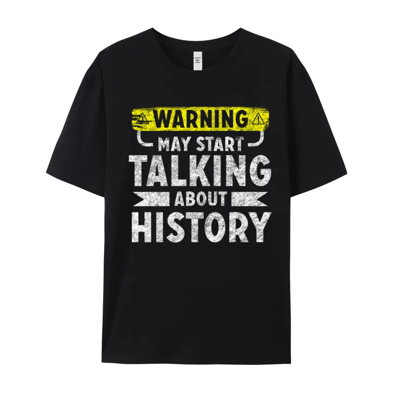 I ove History shirt funny Tees Funny Round Neck Lose Short Sleeve 100% Cotton Fabric Youth T-Shirt Slogan T Shirt