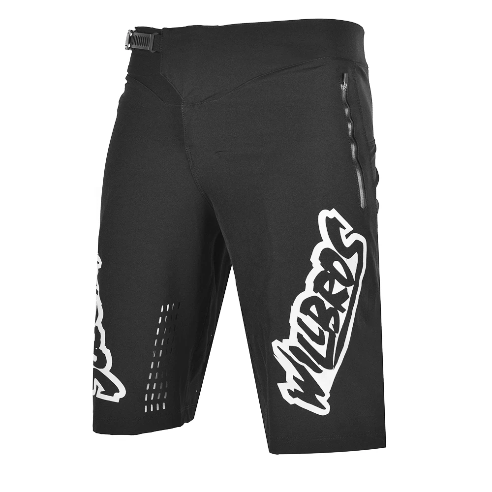 

MTB Bike Shorts Willbros Motocross Racing Mountain Bicycle Offroad Cycling Motor Moto Cross Summer Short Pants Black Mens