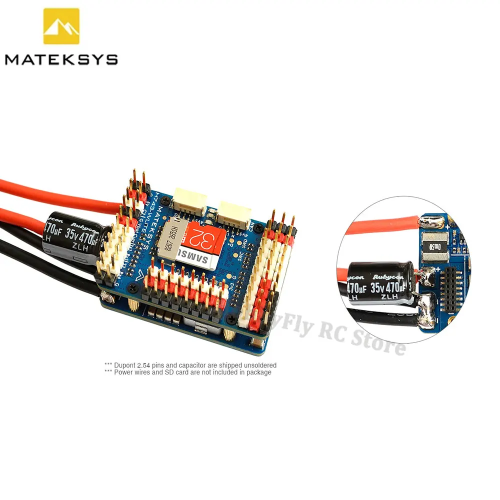 Система управления полетом MATEK Φ Встроенный OSD 2-6S LiPo Lite ArduPilot INAV для