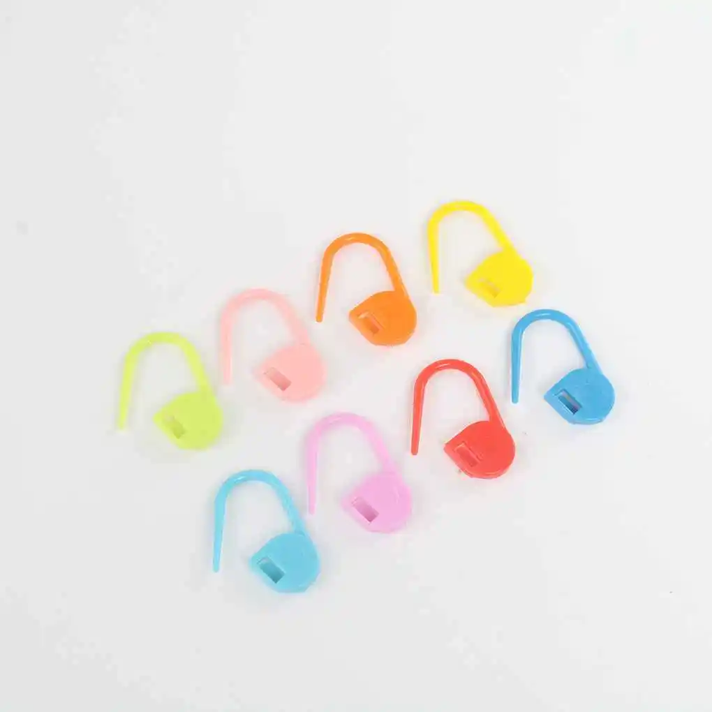 

High quality Plastic 20/50/100/200pcs Mini Knitting Crochet Locking Stitch Needle Clip Markers Holder