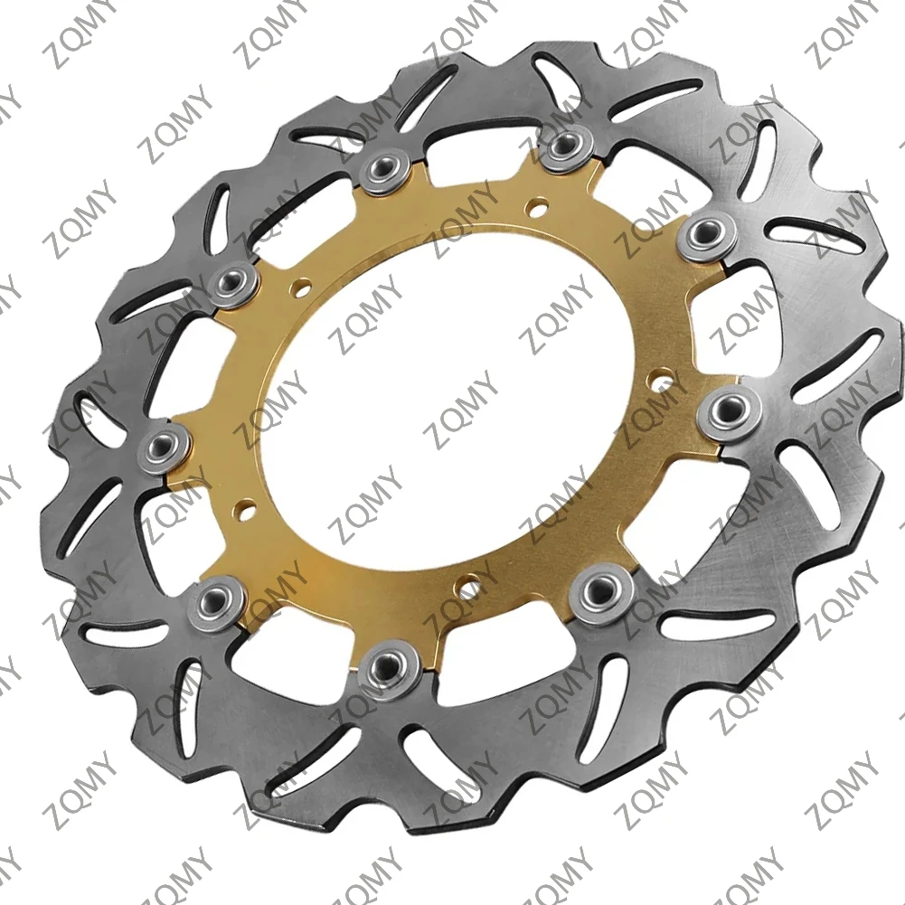2 шт. роторы переднего тормозного диска для Yamaha XJ6 DIVERSION/FZ6 Fazer 600/FZ6 600 S2/YZF R6/MT-09 850 Tracer