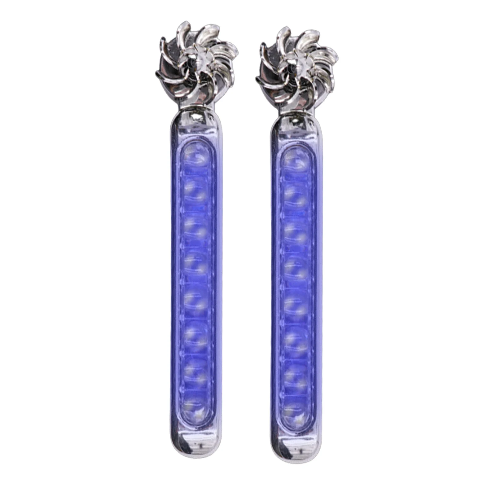 

8 LED DRL Wind Energy Car Daytime Running Light No Need External Power Supply Motorcycle Daylight Headlight Lamp Scooter Signal