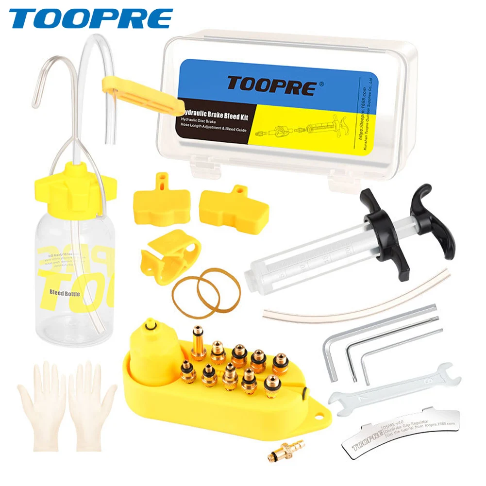 

Инструменты для ремонта велосипеда TOOPRE SRAM, велосипедные аксессуары для горного велосипеда, комплект для слива масла с гидравлическим диско...