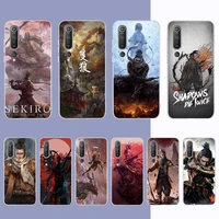 game sekiro phone case for samsung s21 a10 for redmi note 7 9 for huawei p30pro honor 8x 10i cover