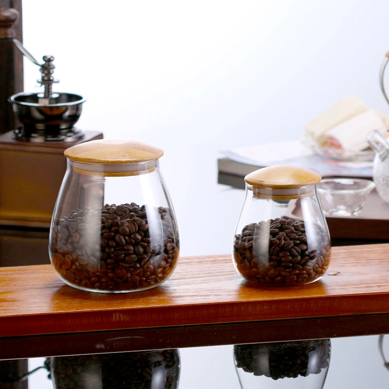 

Food Glass Hermetic Jar and Lids Storage Pot Minion Cereal Candy Box Rice Jug Glass Bottle Coffee Beans Grains Jar Container New