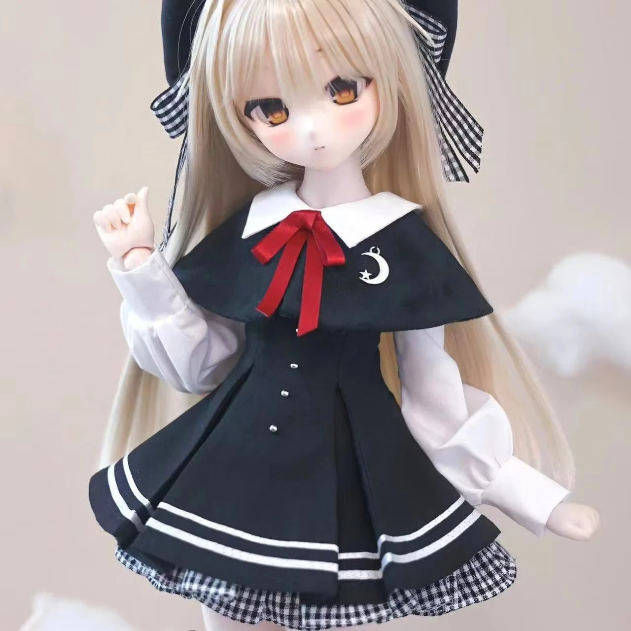 Кавайный комплект одежды для куклы 14, подходит для куклы BJD 45 см, модная одежда, игрушки для девочек, аксессуары для переодевания и игры в домик, куклы в комплект не входят. (art.: 3920dc86dcf25) - 3920dc86dcf25
