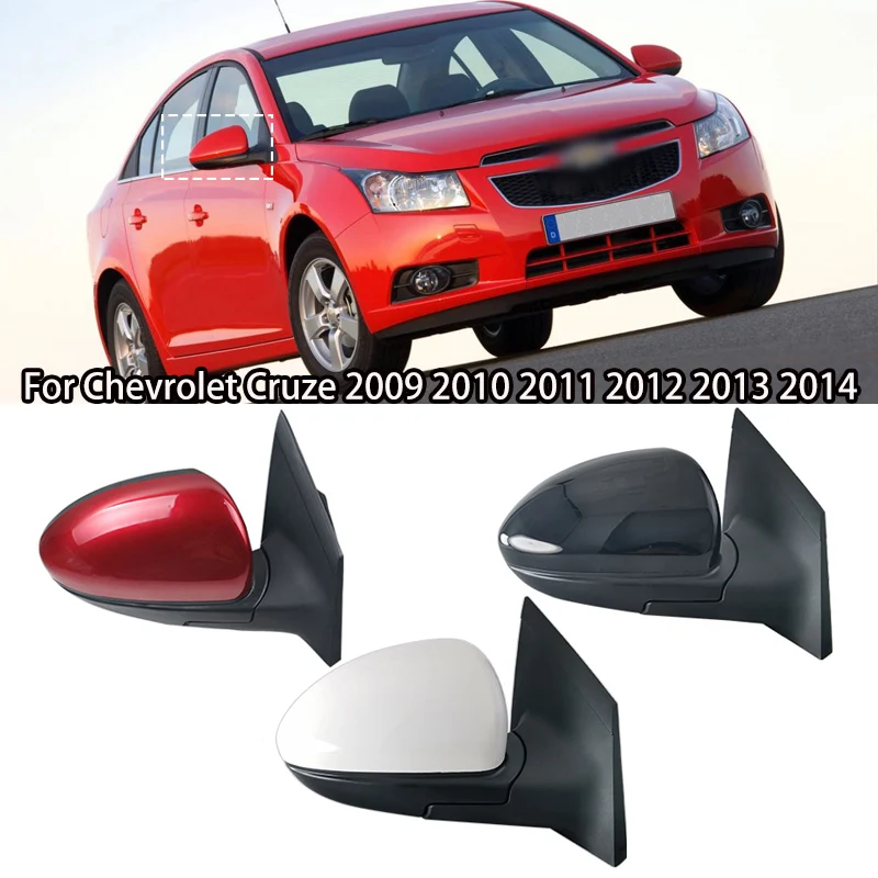 

Для Chevrolet Cruze 2009 2010 2011 2012 2013 2014-2016 левое правое автоматическое наружное зеркало заднего вида боковое зеркало заднего вида в сборе