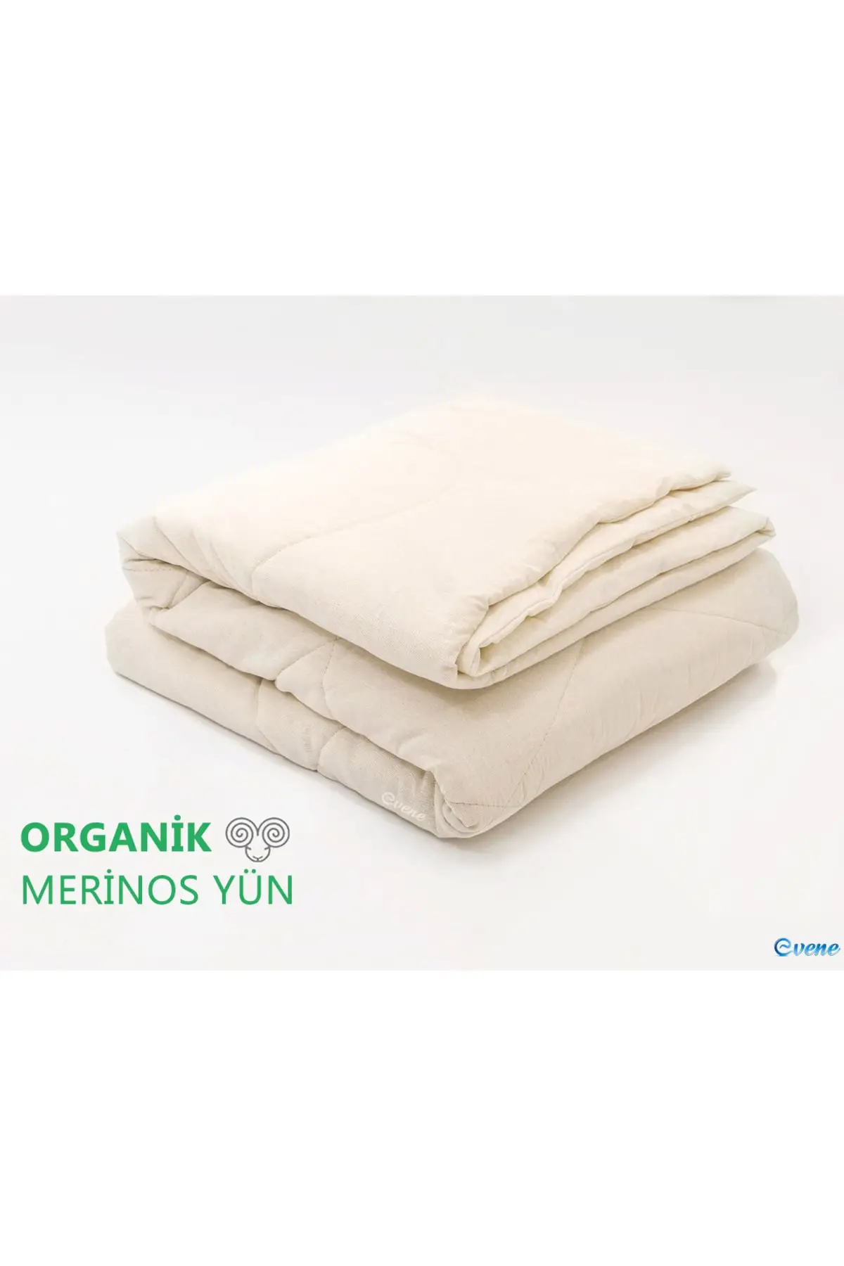 Baby Wool Quilt Natural Organic Terletmeyen Dikişli 80x110 Cotton White Baby & Child Quilt Home Textile Textile &