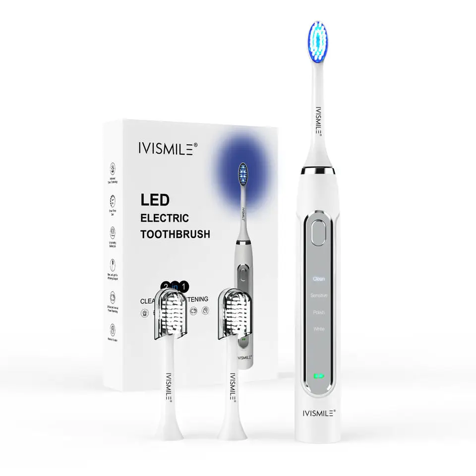 

PX7 Waterproof Blue UV Led Light Smart Products Case Sonic LED Electric Toothbrush
