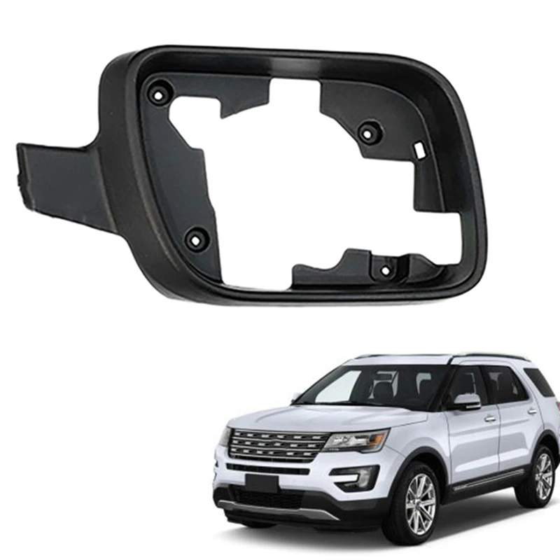 

For Ford Explorer 2011-2019 Car Rearview Mirror Glass Frame Cover Side Rear View Mirror Base Holder Trim Shell Right