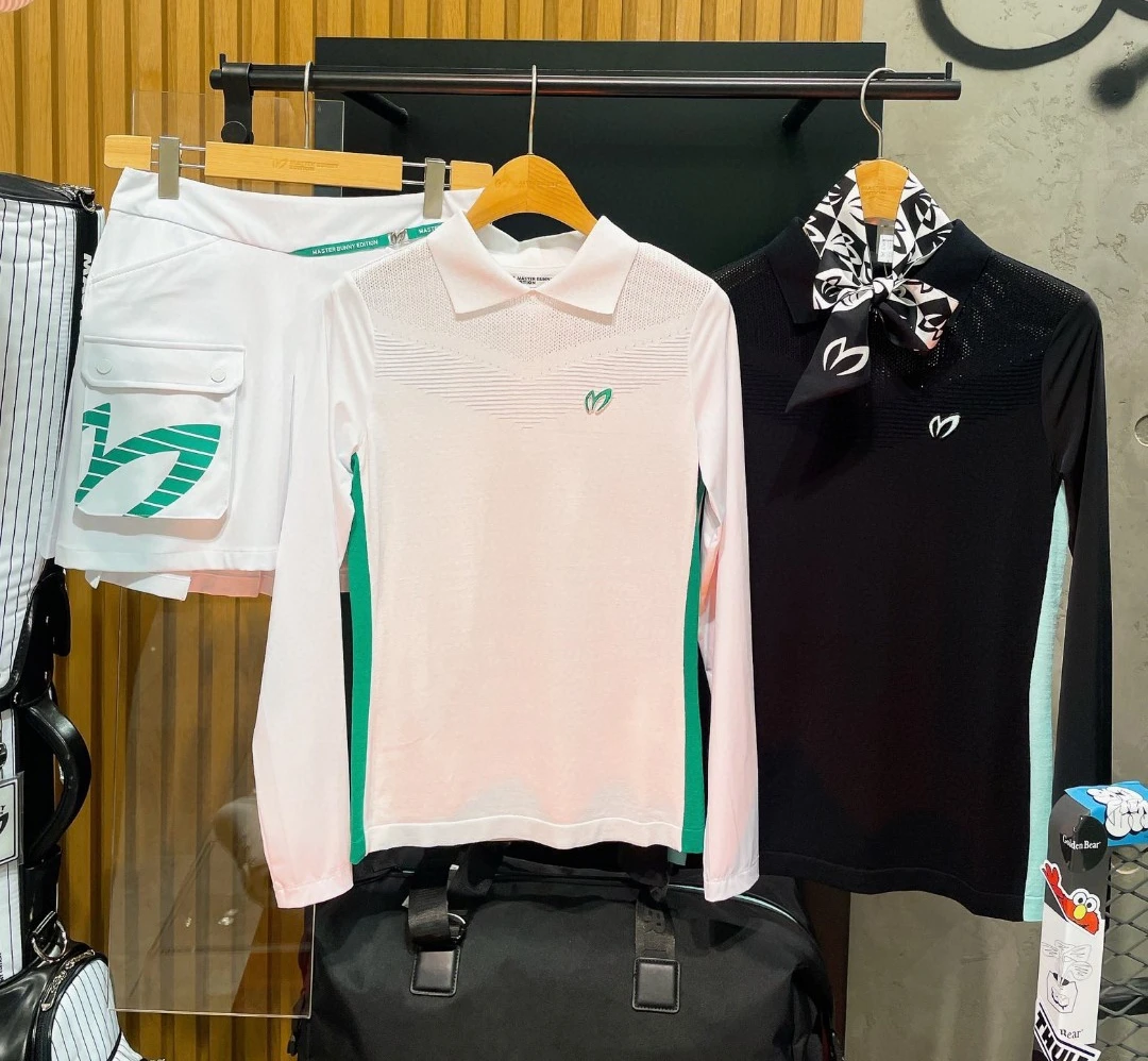 

Женский топ с длинным рукавом Golf, летняя повседневная спортивная дышащая трикотажная футболка-поло из вискозы