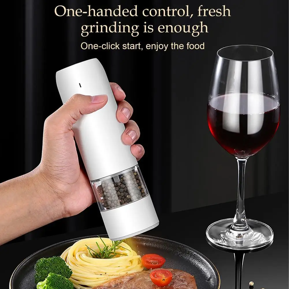 Перезаряжаемая электрическая мельница для перца и соли USB специй измельчитель