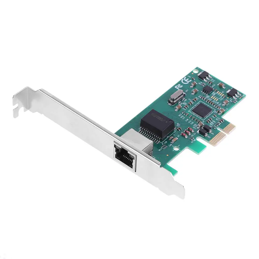Сетевой контроллер 8111C самонастраивающаяся Gigabit Ethernet PCI-E карта RJ45 Lan адаптер