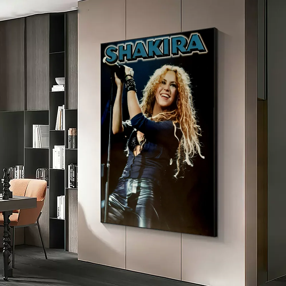 Singer S-Shakira Good Quality Prints And Posters Vintage Room Home Bar Cafe Decor Aesthetic Art Wall Painting