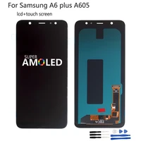 display lcd for samsung galaxy a6 plus 2018 a6 a605 lcd sm a605f display touch screen for samsung a605fn a605g a605gn