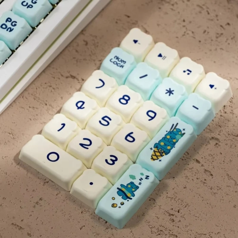 Набор из 122 клавиш колпачки для механической клавиатуры двухцветный инжекторный
