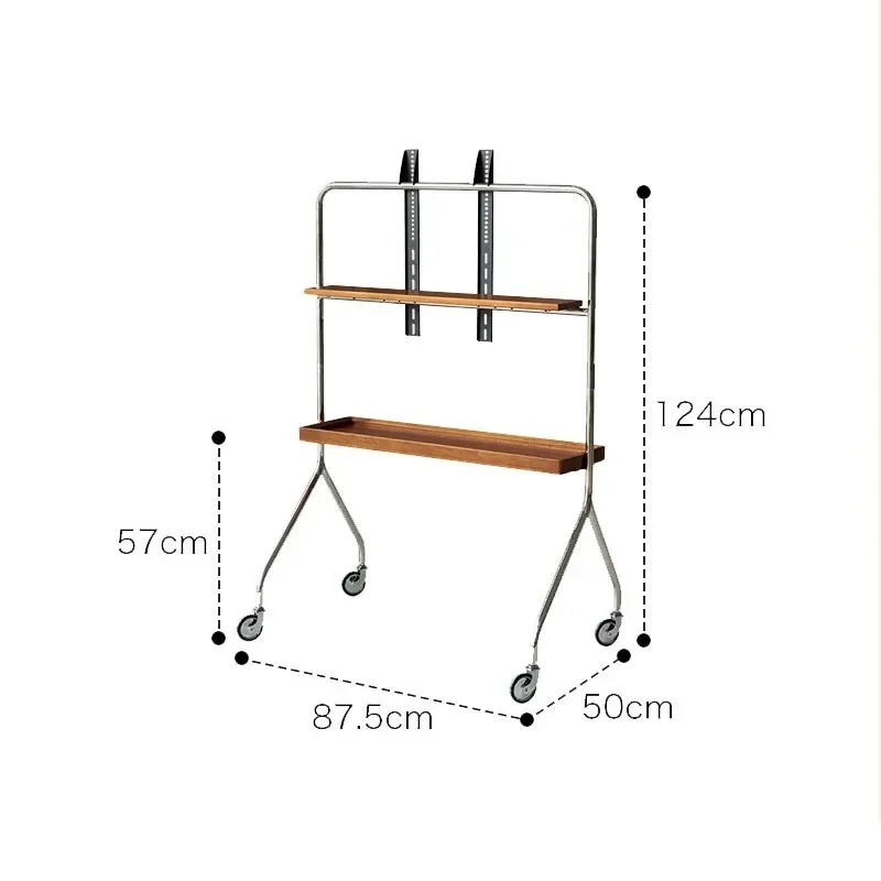Подставка для телевизора из нержавеющей стали домашний маленький кронштейн