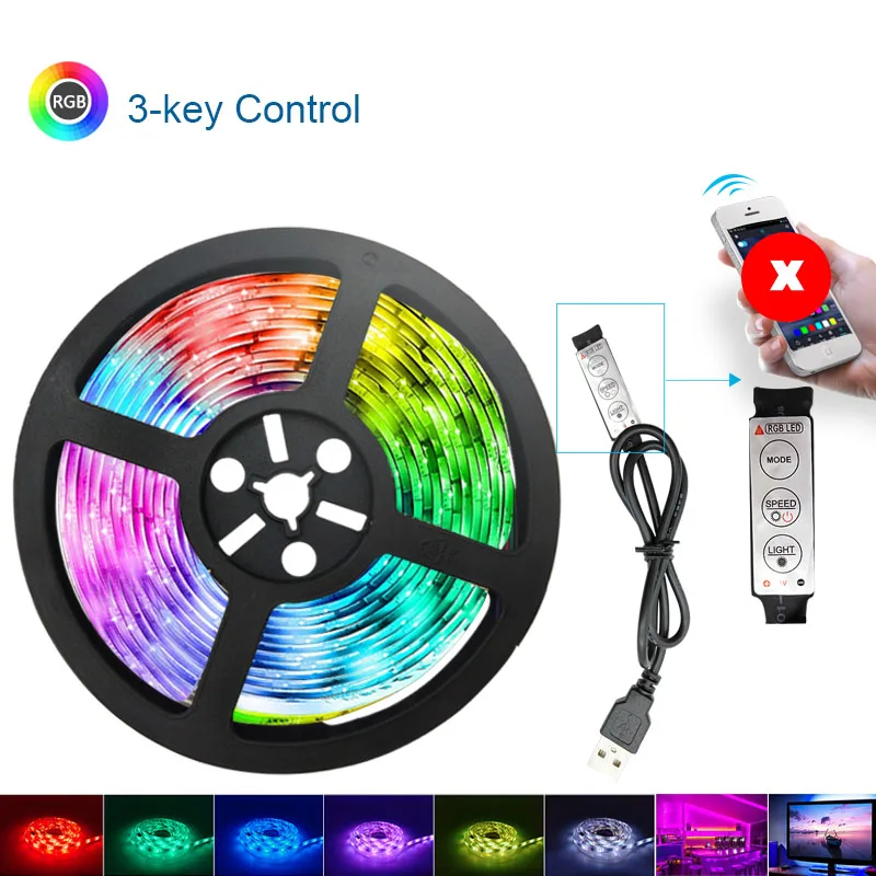 

RGB светодиодная лента USB Bluetooth