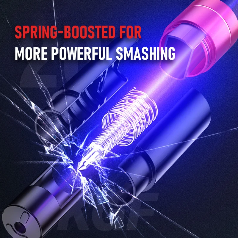 Автомобильный Аварийный Молоток 2-в-1 С Оконным Выключателем Резак Для Ремней