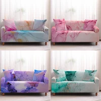 marbling printing sofa cover home decor sofa covers for living room sectional sofa cushion cover multicolor sofa slipcover