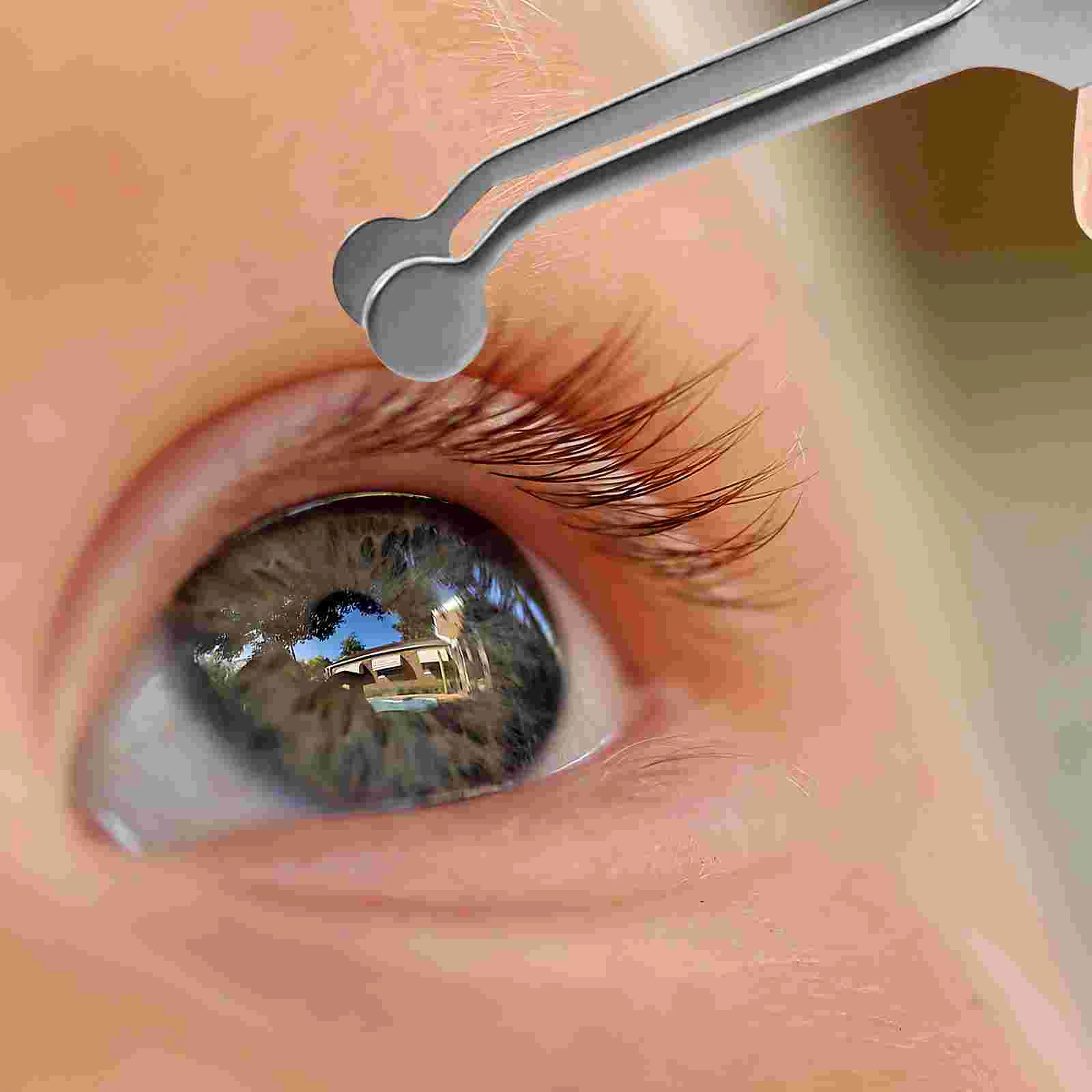 Пинцет Щипцы Нержавеющая сталь Мерибомиан Протеин Инструмент для ухода за