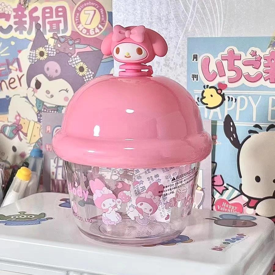 

Sanrio Cinnamoroll Kuromi My Melody Pom Purin Милая мультяшная чашка для воды Kawaii 250 мл соломенная молочная чашка для украшения Детские праздничные подарки
