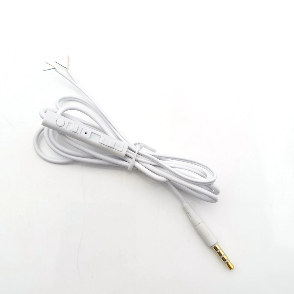 

New High Qulity Oxygen-Free Copper Wire Earphone Maintenance Wire For DIY Replace Headphone Cable 3.5mm Audio Cable 3pole 4pole