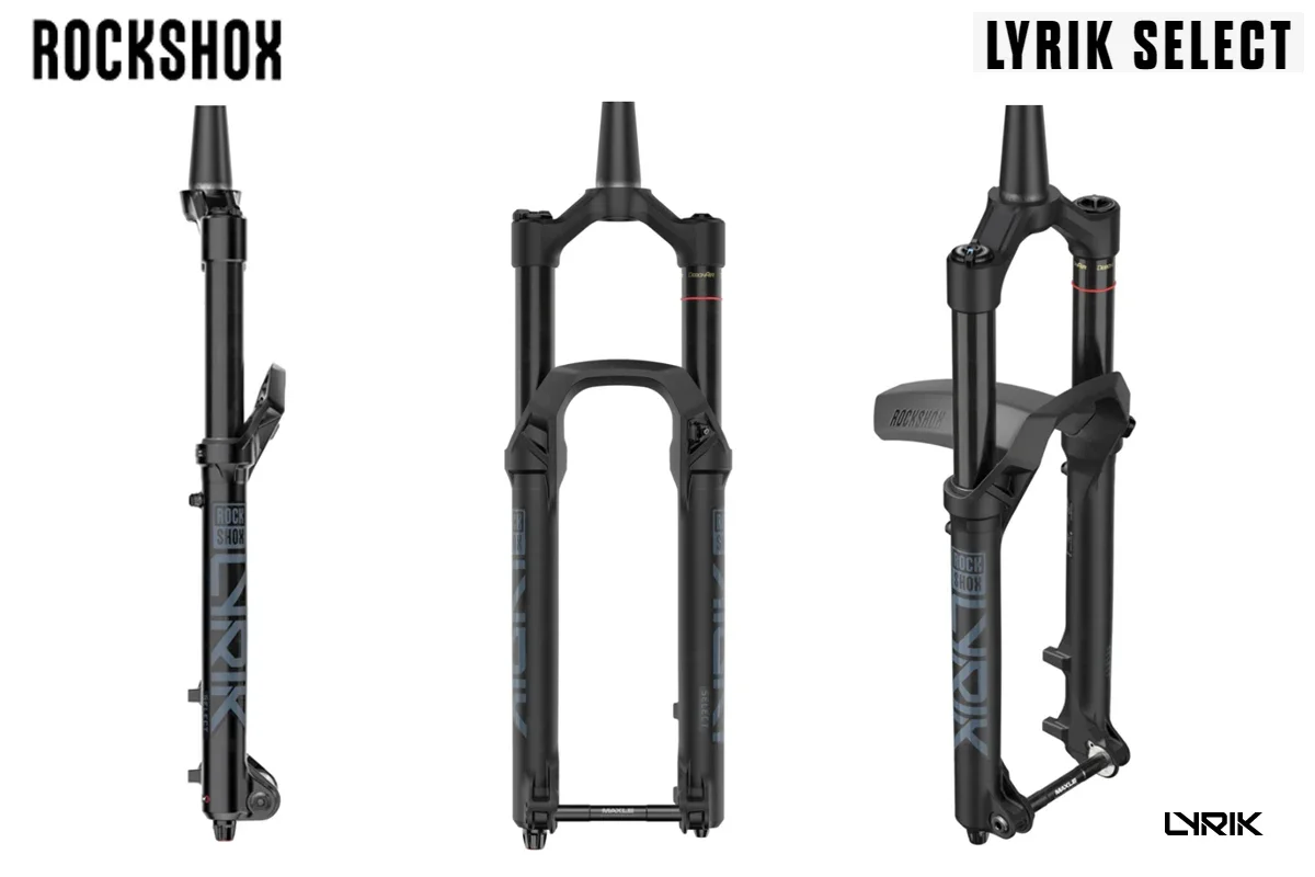 ROCKSHOX LYRIK SELECT FORK 1 5 дюйма коническая 15x110 мм BOOST ™ РАЗМЕР колес AXLE 27 дюймов 29